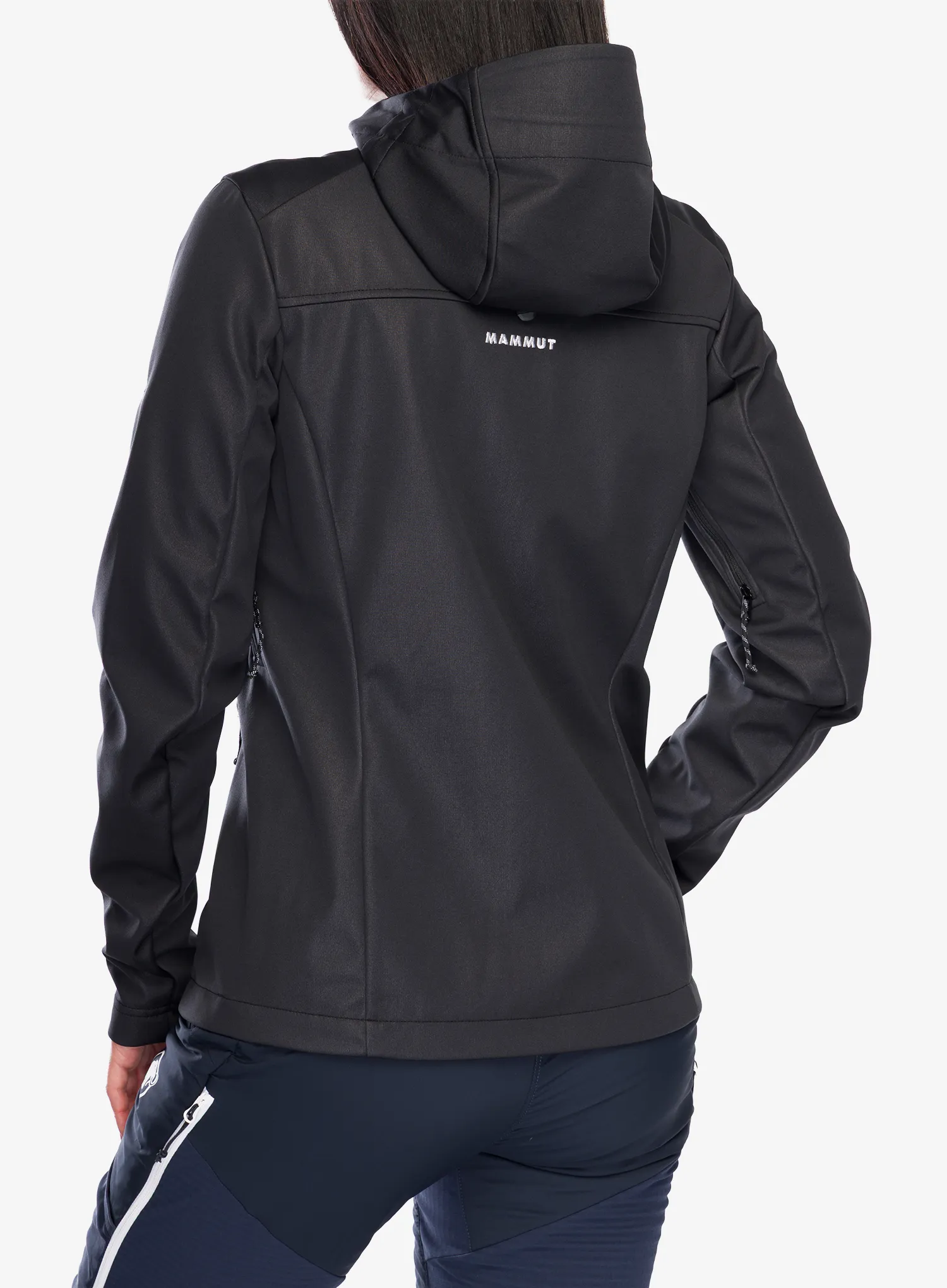 Куртка жіноча Mammut Ultimate VIII SO Hooded Jacket - black/black