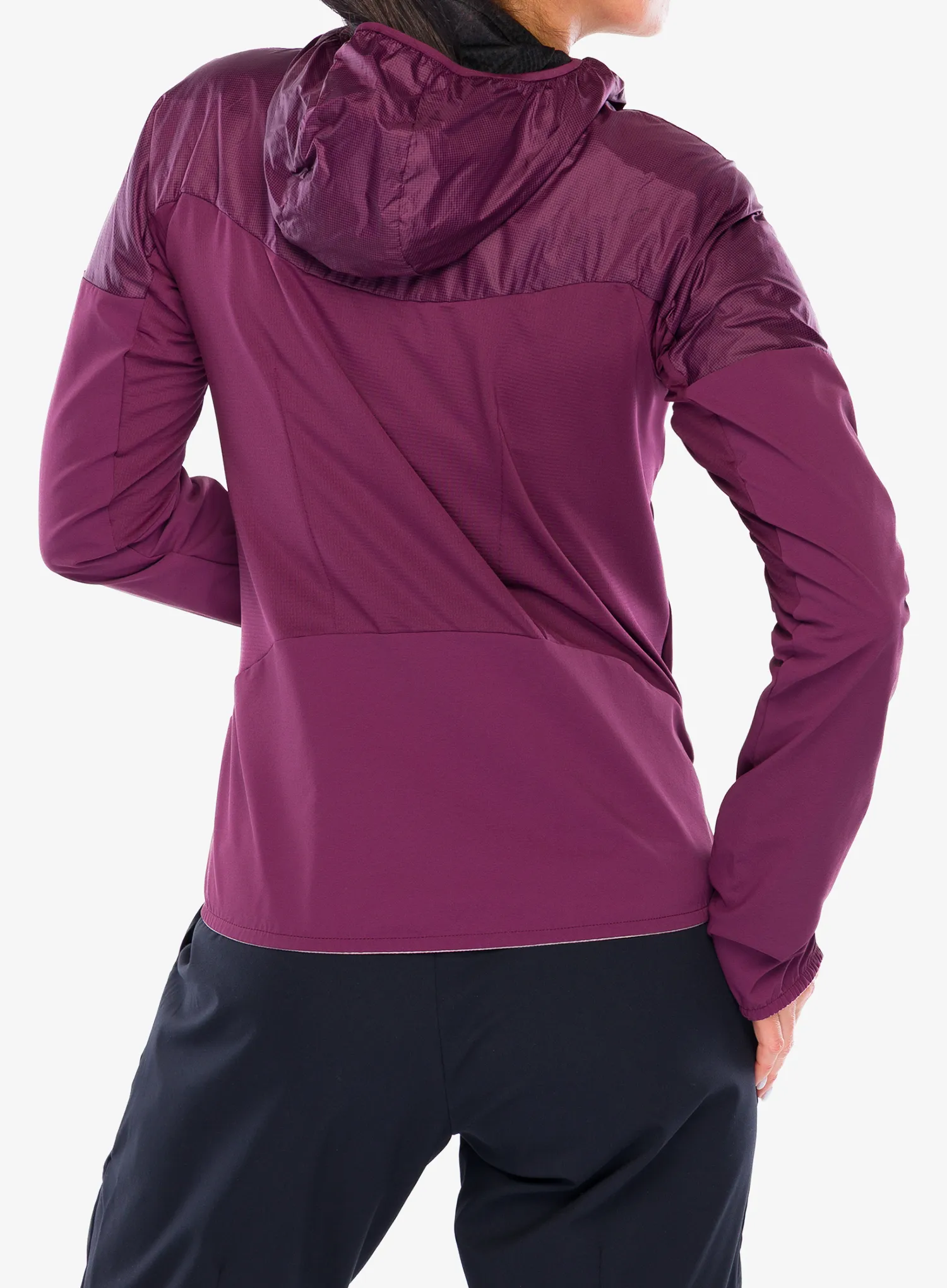 Куртка жіноча Montura Spitze Hybrid Jacket - wine red/light rose