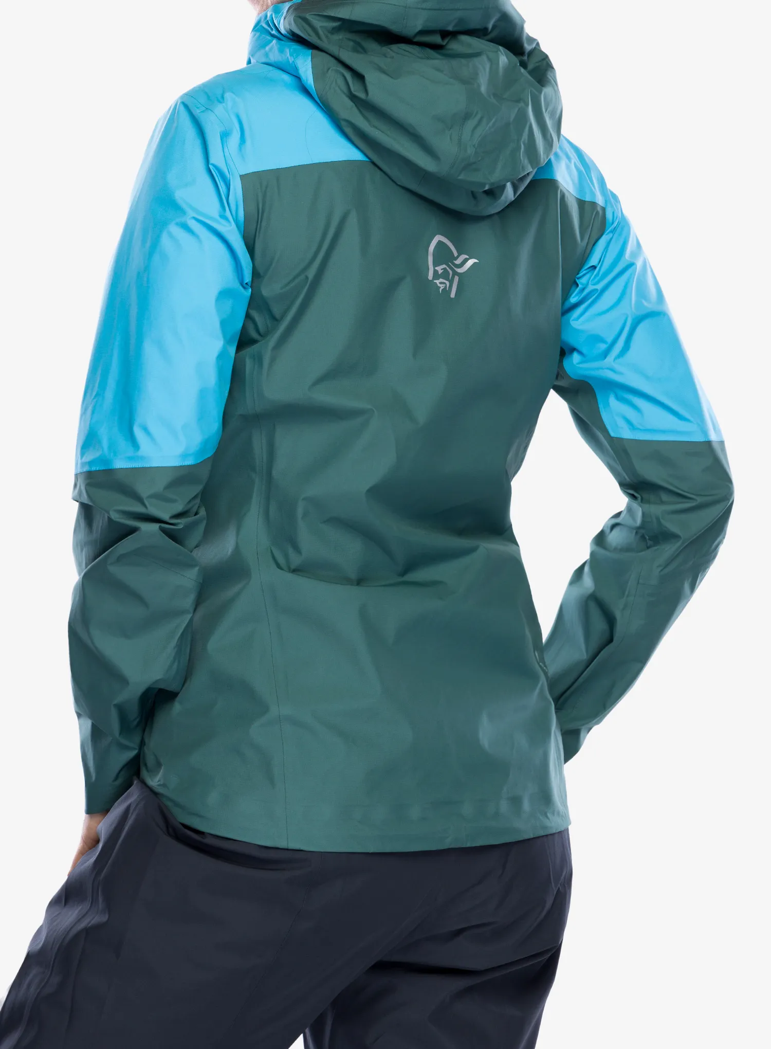 Куртка жіноча Norrona Falketind Gore-Tex Paclite Jacket - aquarius/north atlantic