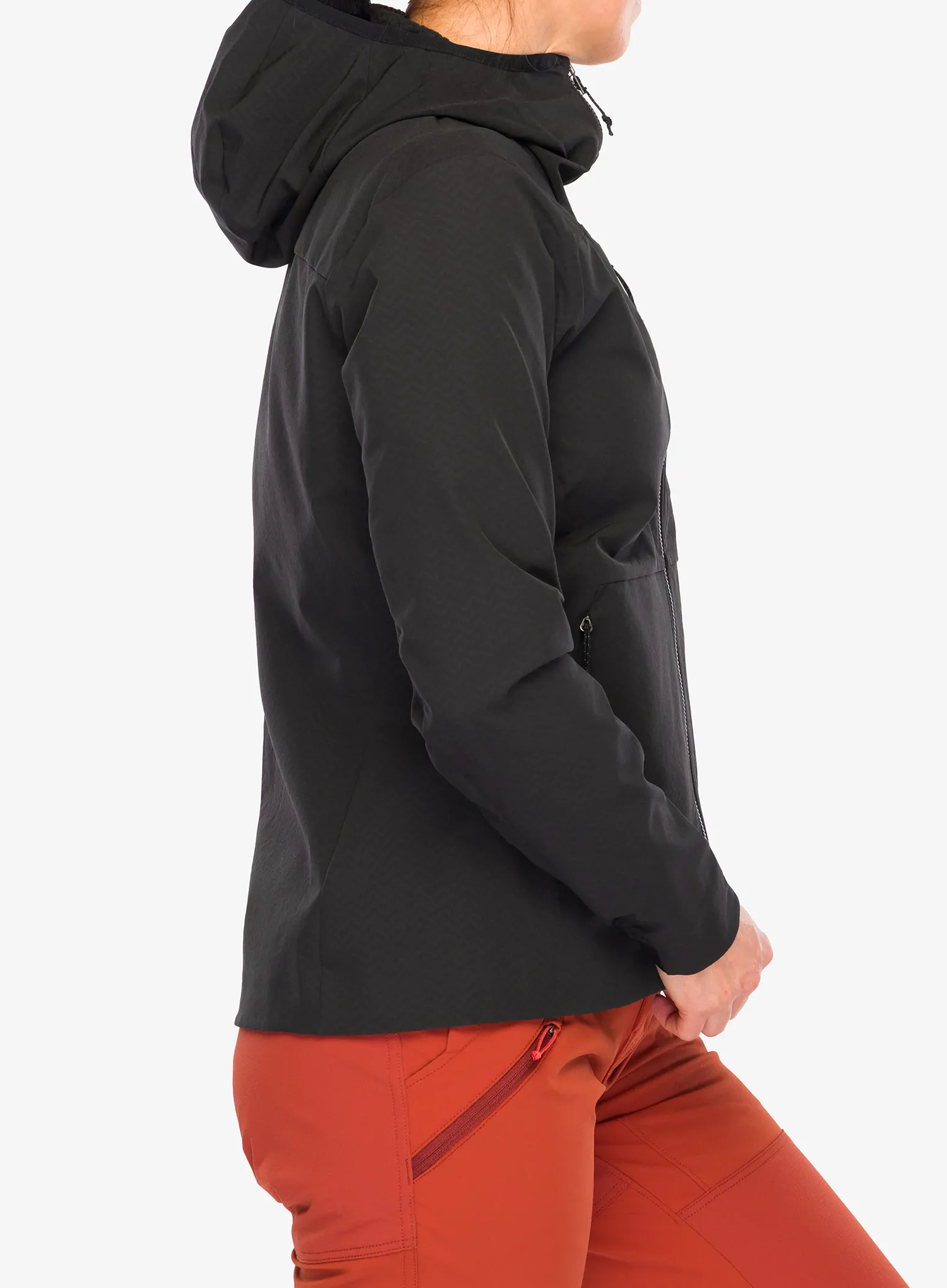 Куртка жіноча Patagonia R1 CrossStrata Hoody - black
