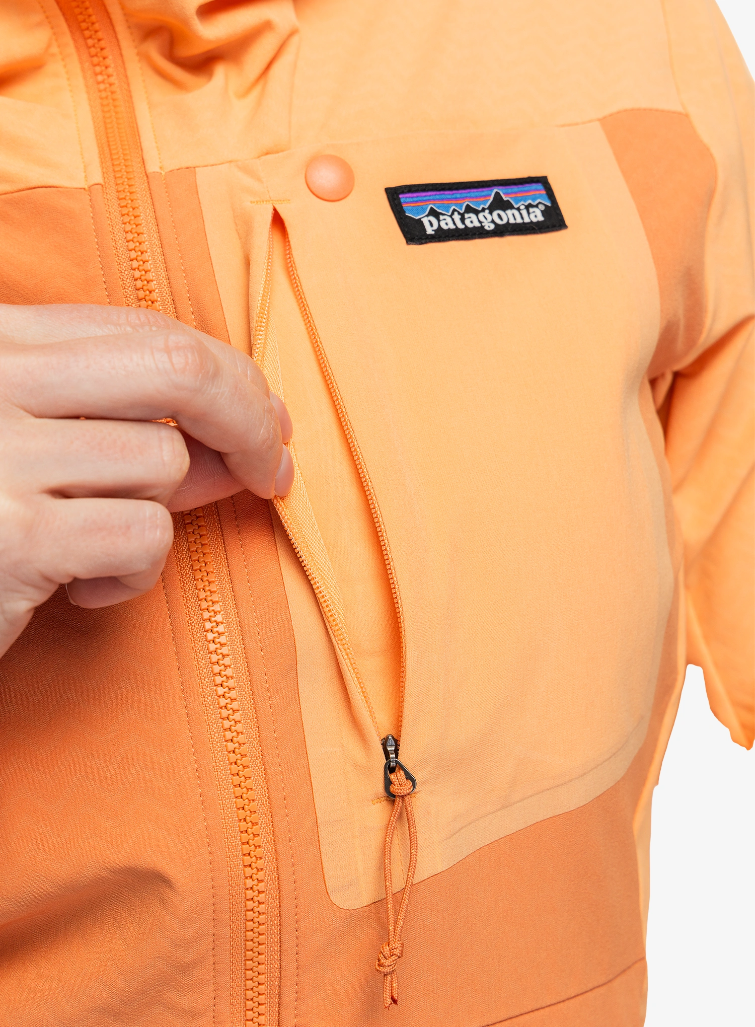 Куртка жіноча Patagonia R1 CrossStrata Hoody - rock melon