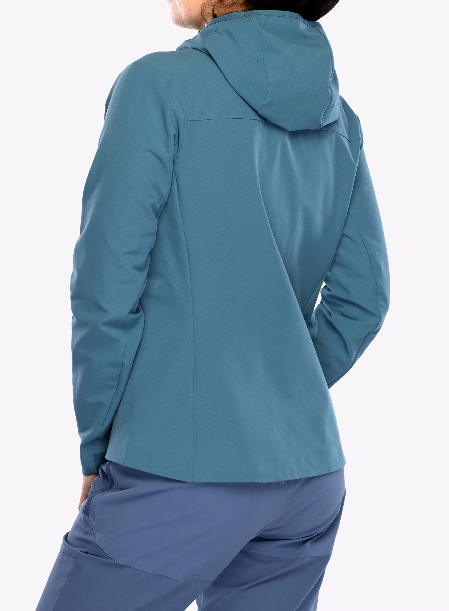 Куртка жіноча Patagonia R1 CrossStrata Hoody - wetland blue