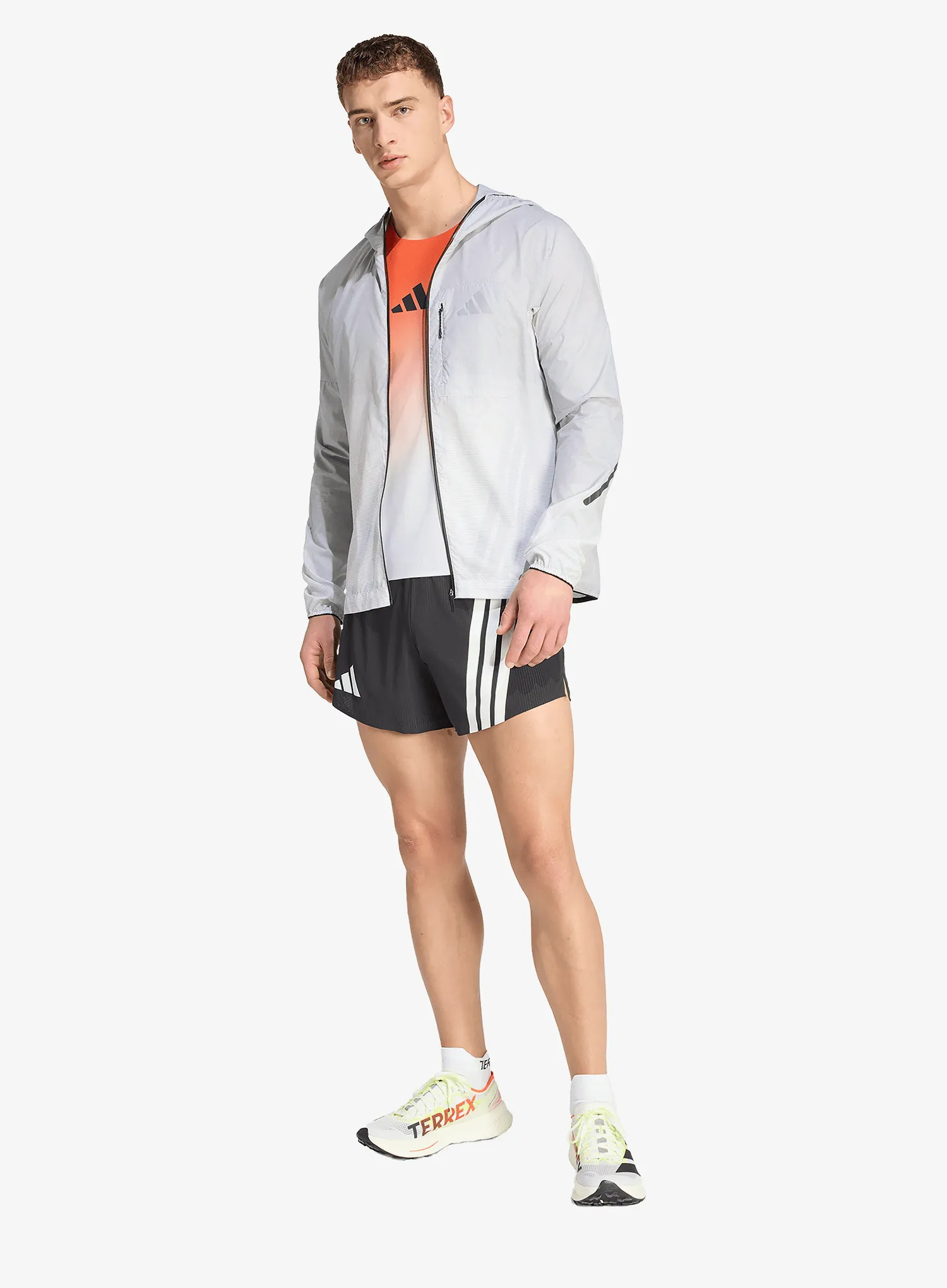Куртка для бігу adidas TERREX Xperior CLIMA365 Light Windweave Jacket - black/white