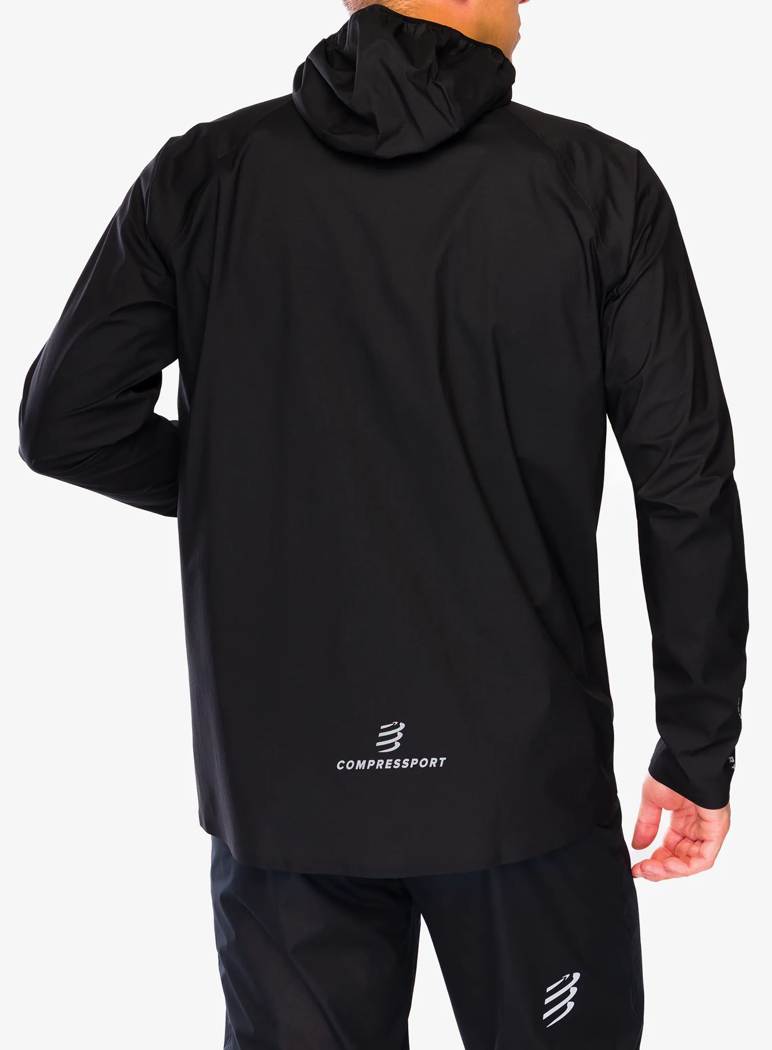 Куртка для бігу Compressport Thunderstorm Waterproof Jacket - black