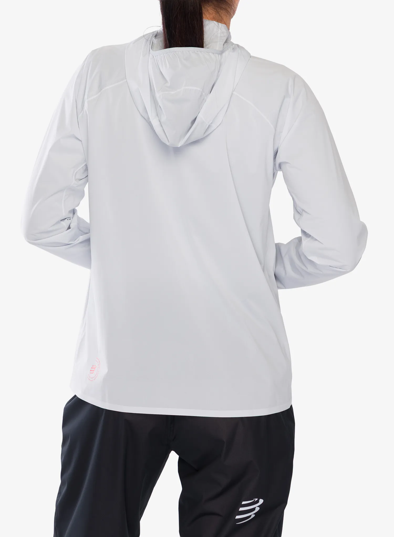 Куртка для бігу жіноча Compressport Hurricane Waterproof 10/10 Jacket - grey dawn