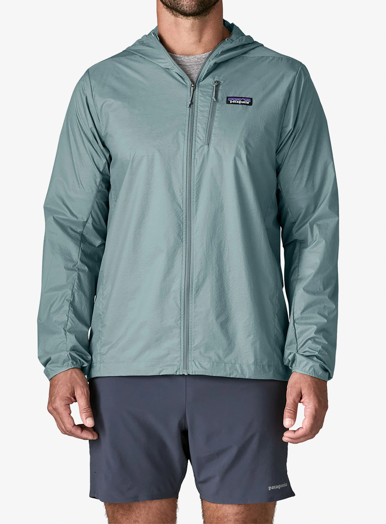 Куртка для бігу Patagonia Houdini Jacket - blue sage