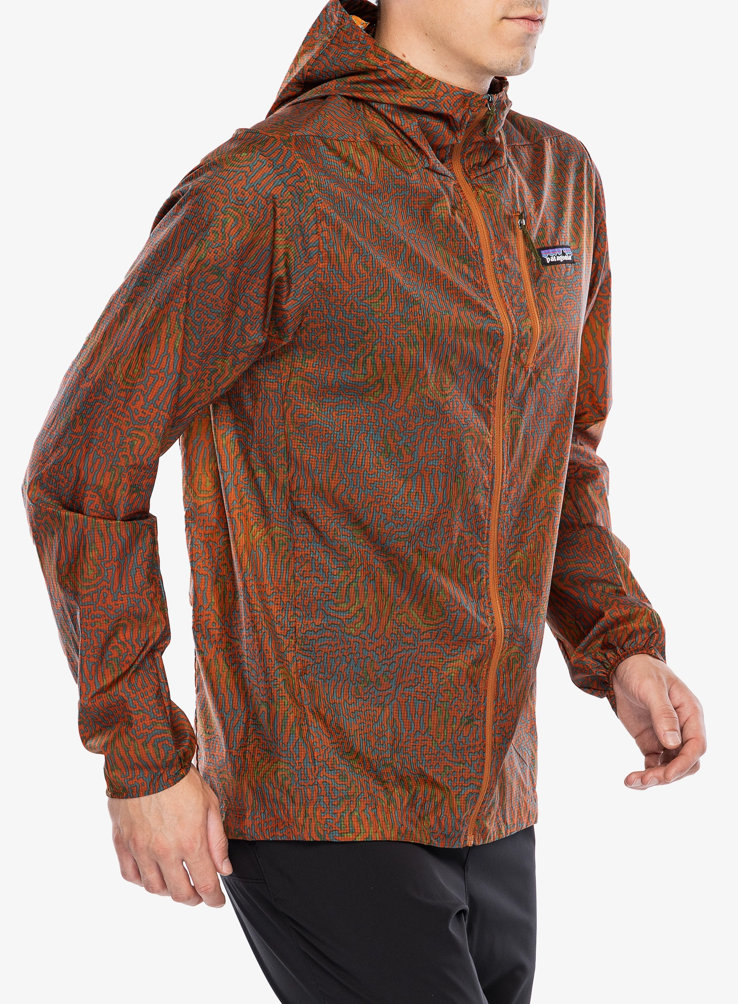 Куртка для бігу Patagonia Houdini Jacket - sea run/robin brown