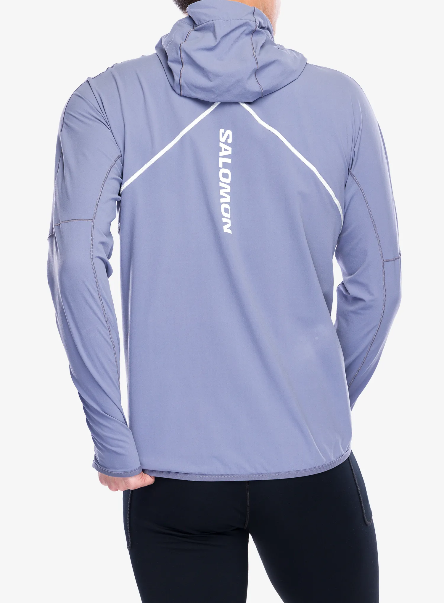 Куртка для бігу Salomon Sense Aero Hybrid HZ HD - blue granite