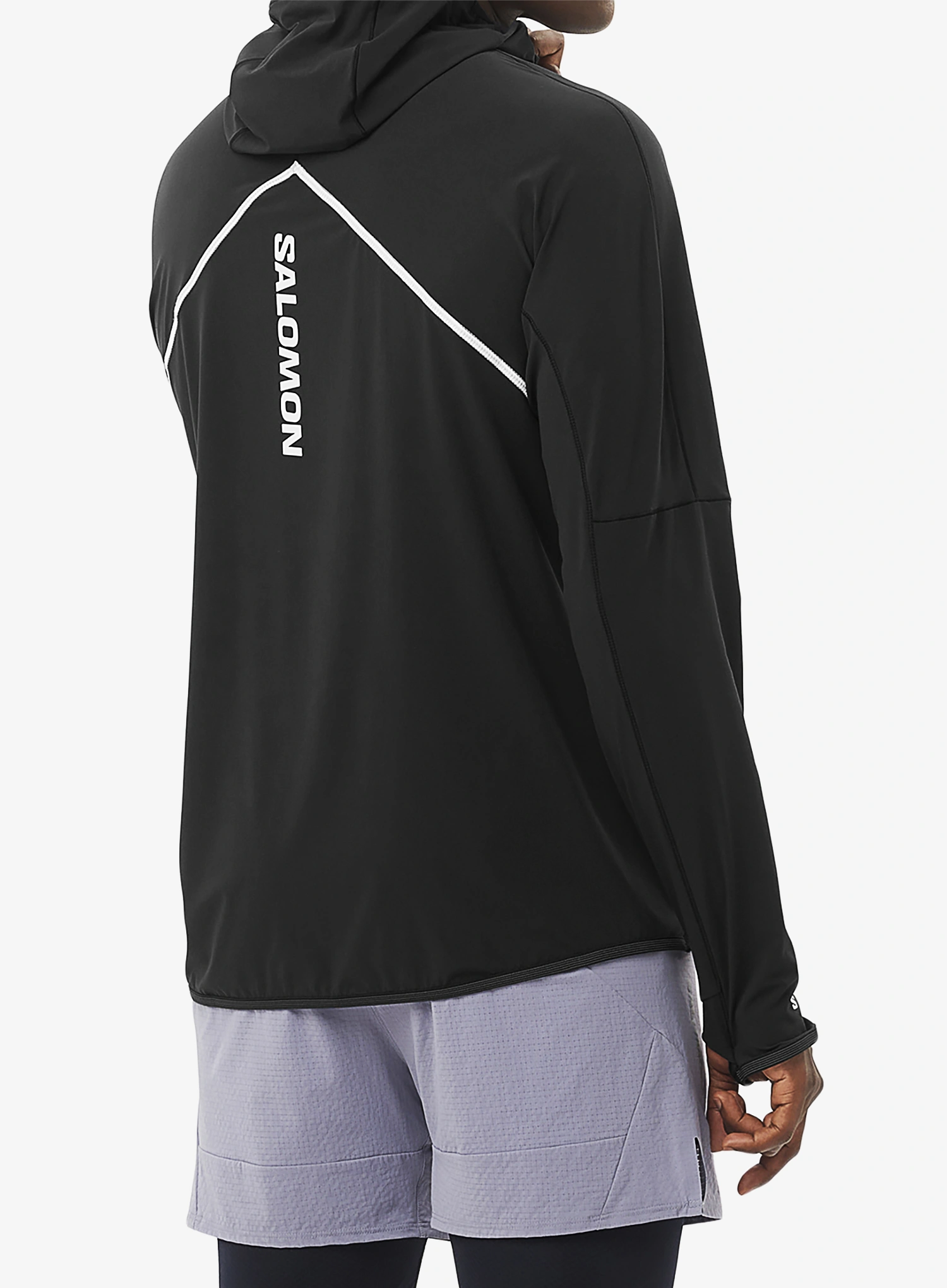 Куртка для бігу Salomon Sense Aero Hybrid HZ HD - deep black