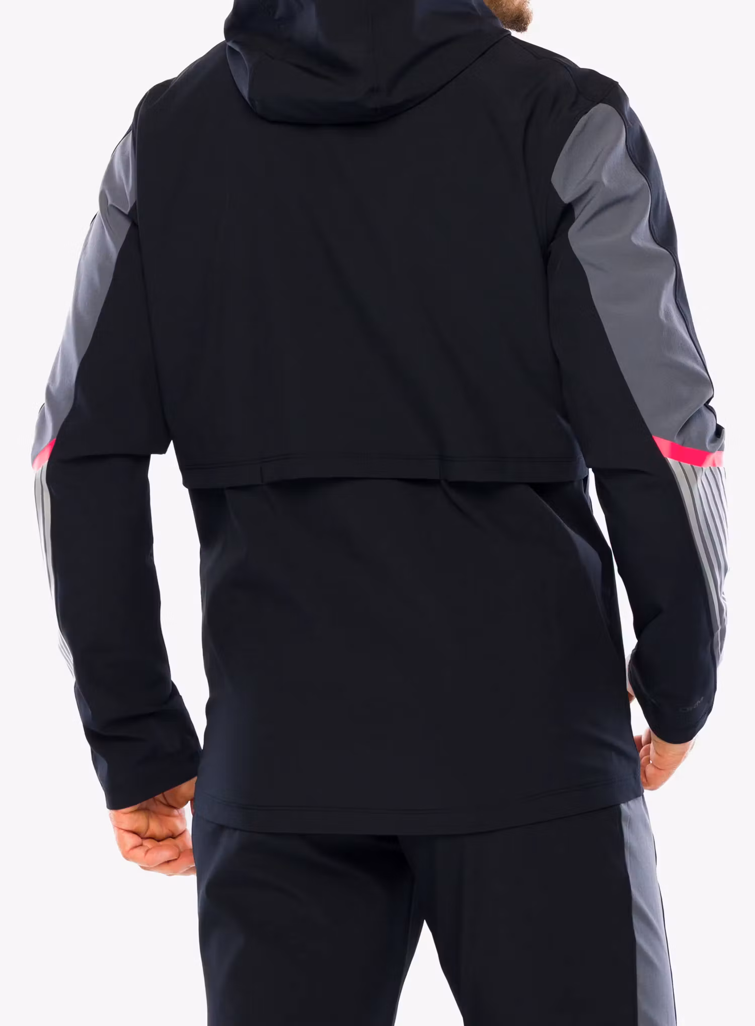 Куртка для бігу Under Armour Velociti Storm Hooded Jkt - black/castlerock/reflective