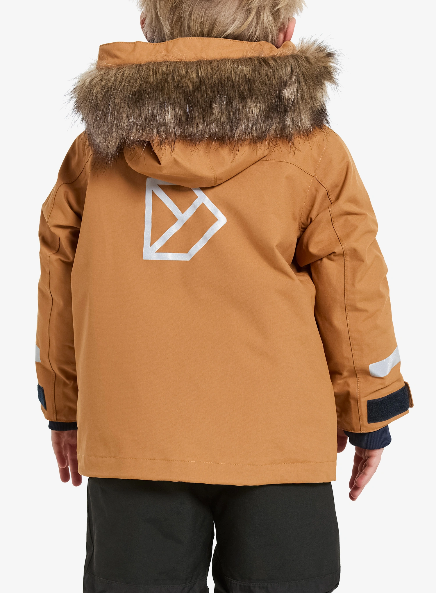 Куртка дитяча Didriksons Bjarven Parka 4 - almond tree