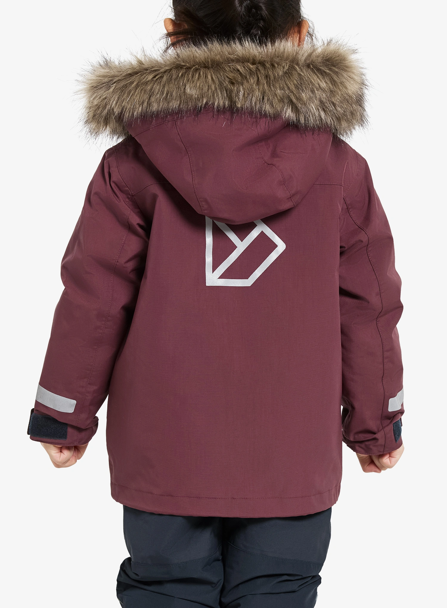 Куртка дитяча Didriksons Bjarven Parka 4 - anemon red