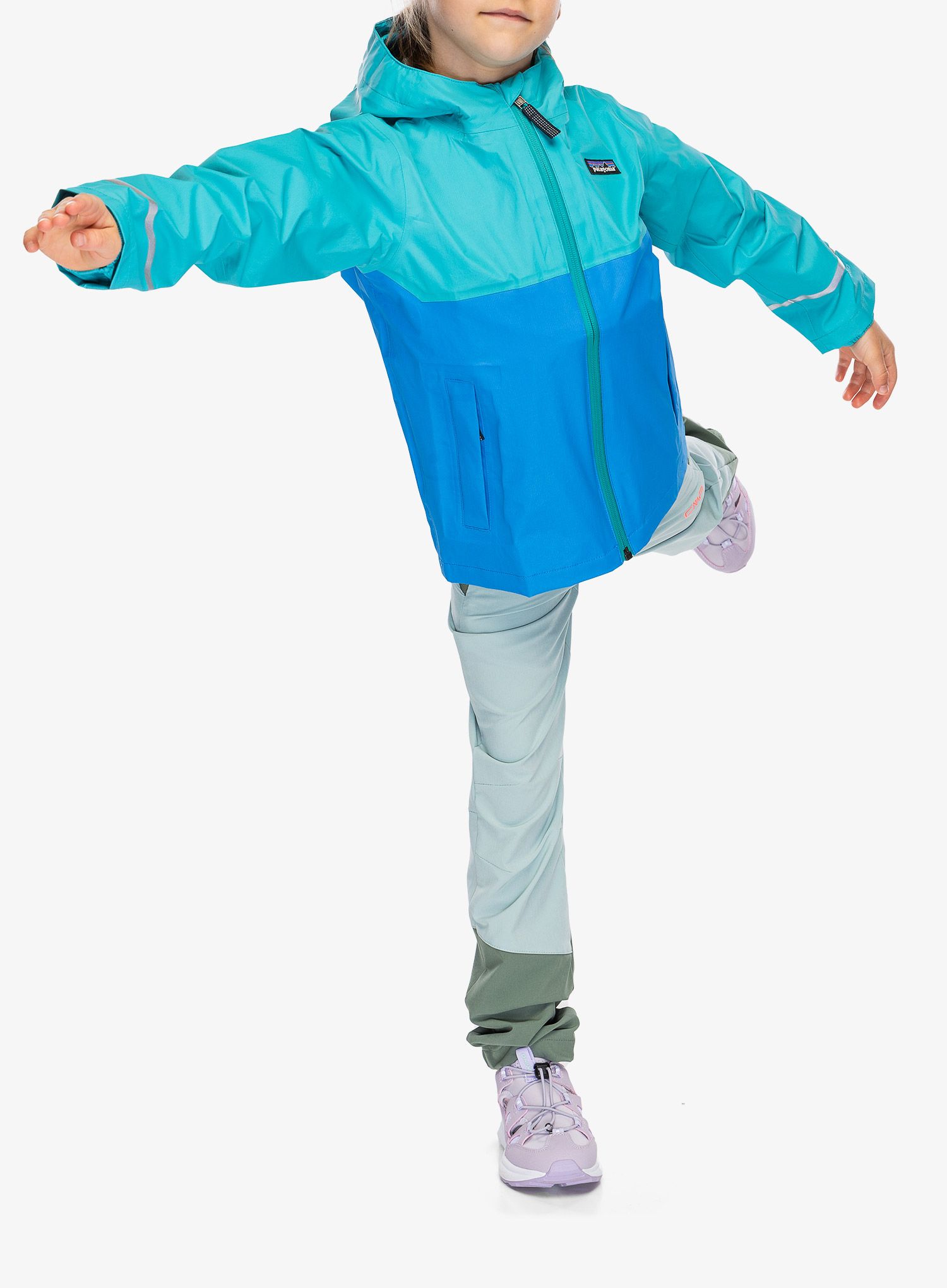 Куртка дитяча Patagonia Baby Torrentshell 3L Jkt - subtidal blue