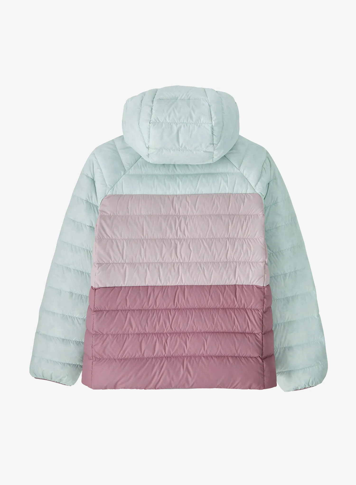 Куртка дитяча Patagonia Reversible Down Sweater Hoody - thermal blue