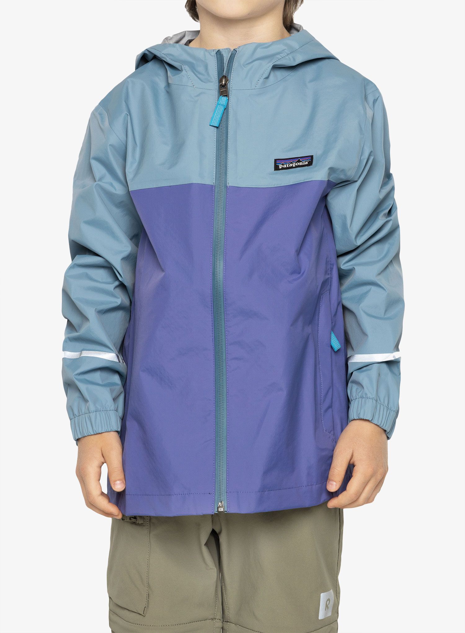 Куртка дитяча Patagonia Torrentshell 3L Jkt - light plume grey