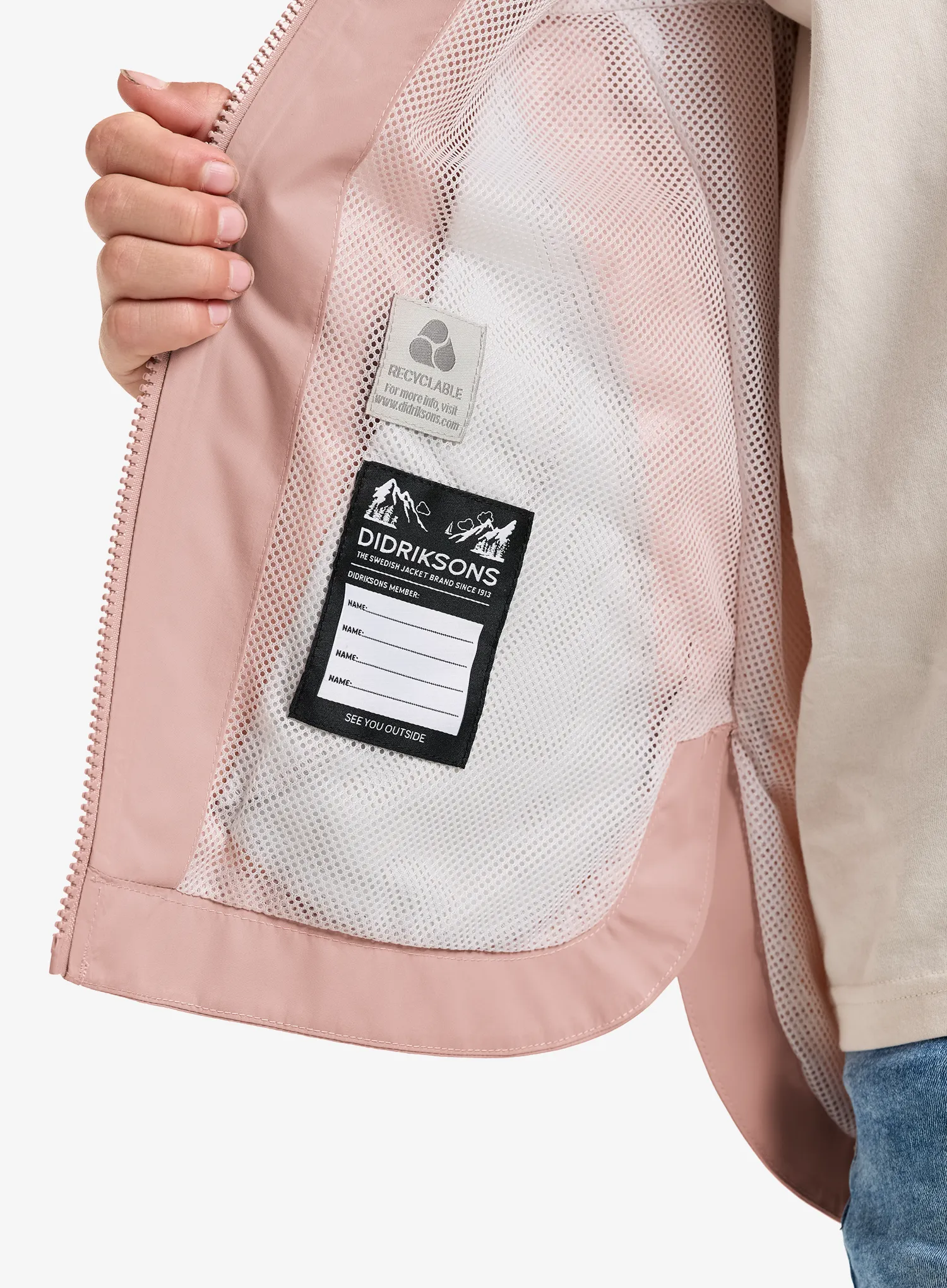 Куртка дівчача Didriksons Meliss JKT 2 - vintage pink