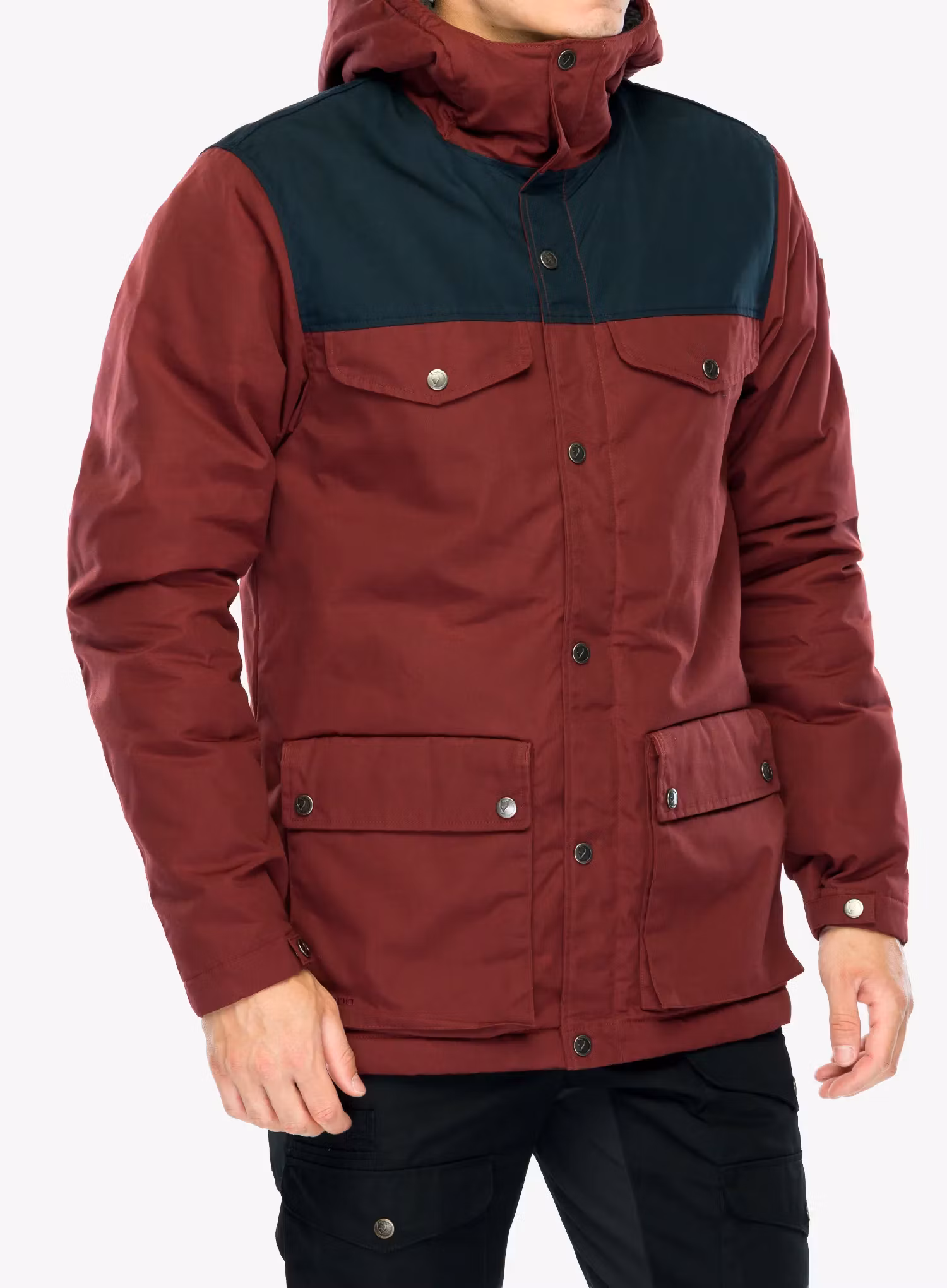 Куртка Fjallraven Greenland Winter Jacket - maroon/dark navy