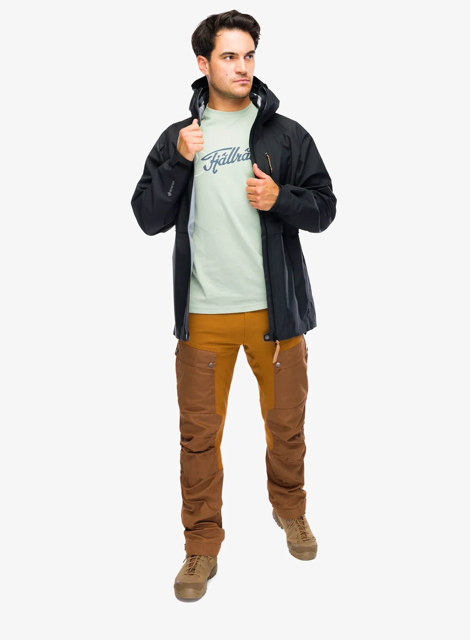 Куртка Fjallraven Keb GTX Jacket - black/black