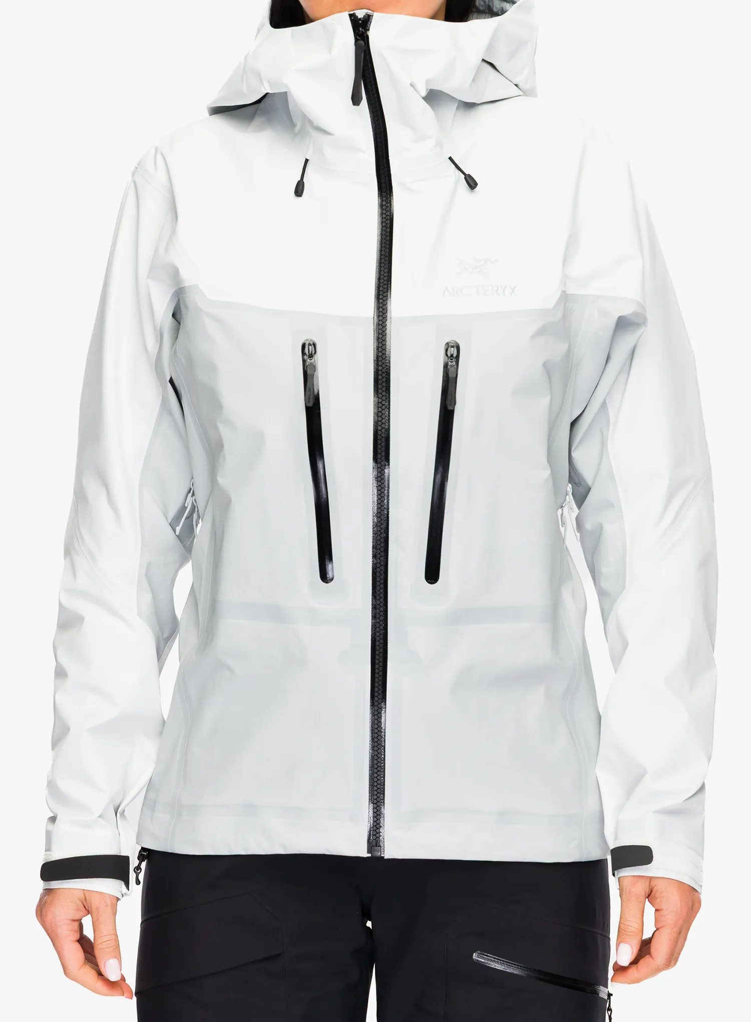 Куртка жіноча GORE-TEX Arcteryx Alpha Jacket - arctic silk/solitude