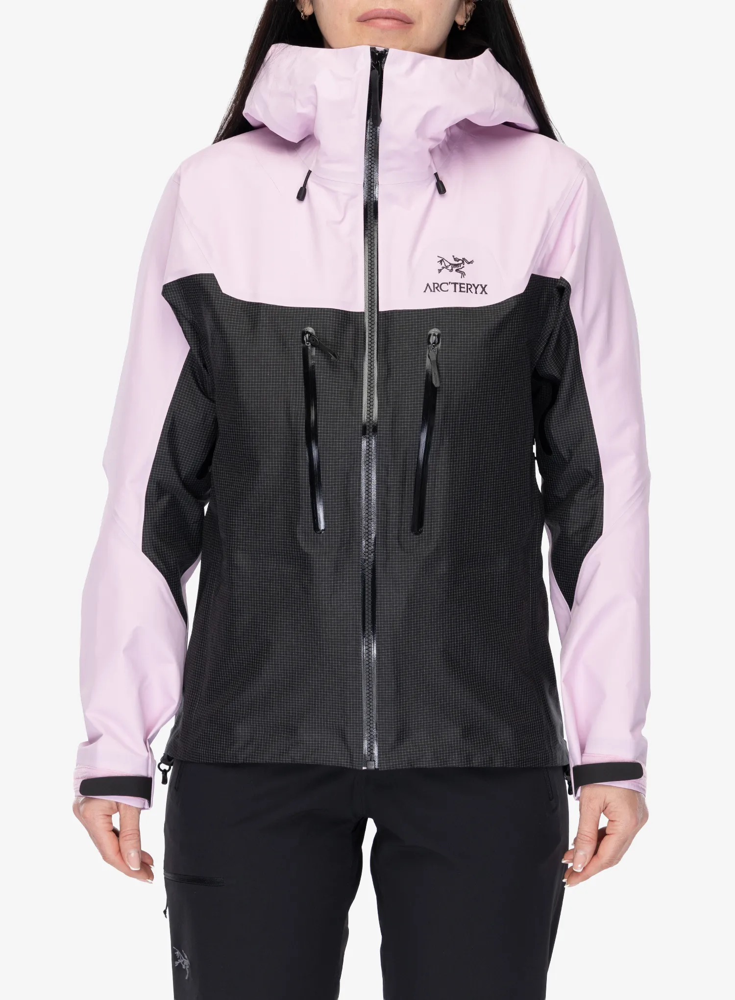 Куртка жіноча GORE-TEX Arcteryx Alpha Jacket - pineberry/black