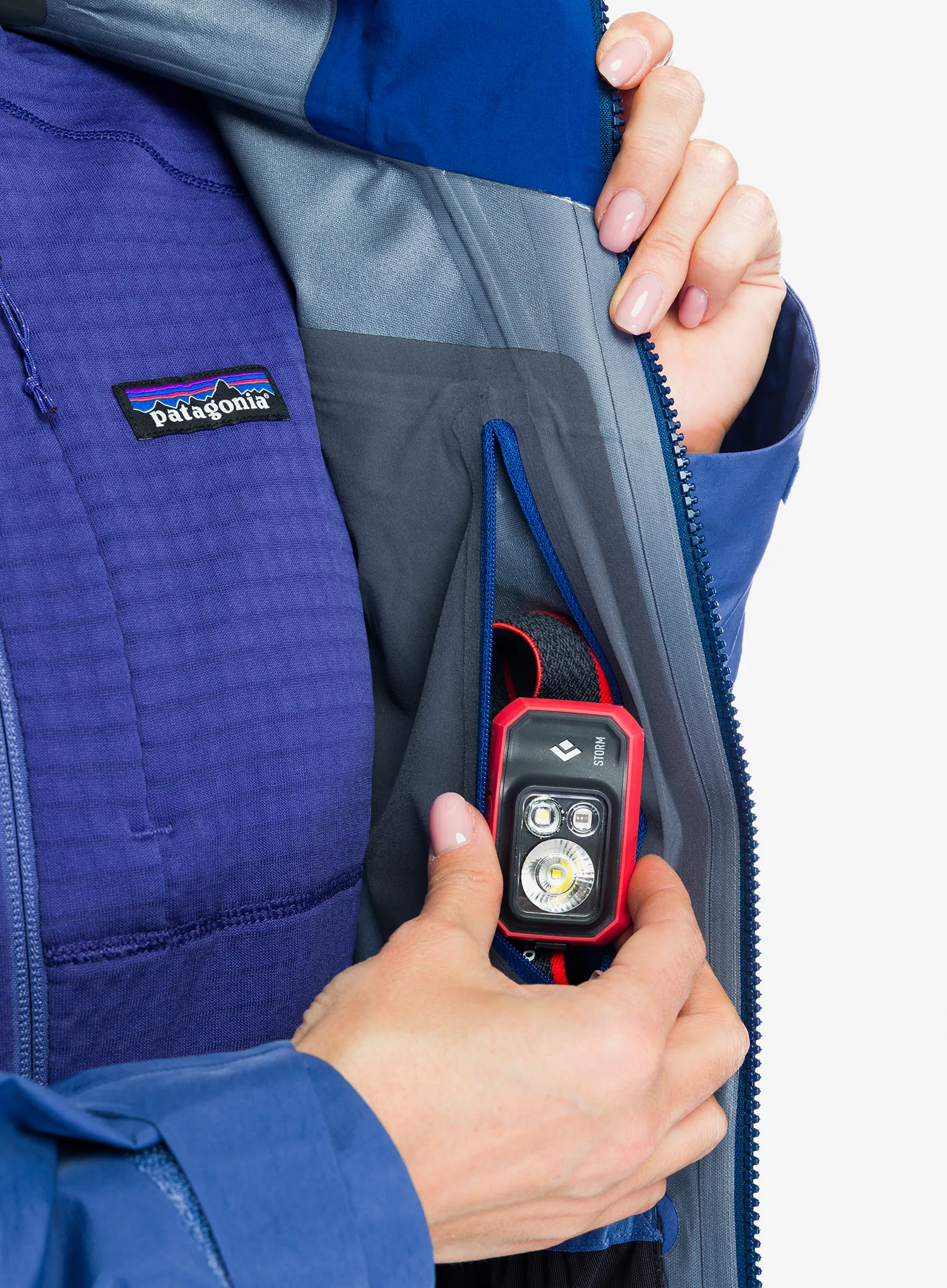 Куртка жіноча GORE-TEX Patagonia Super Free Alpine Jacket - current blue