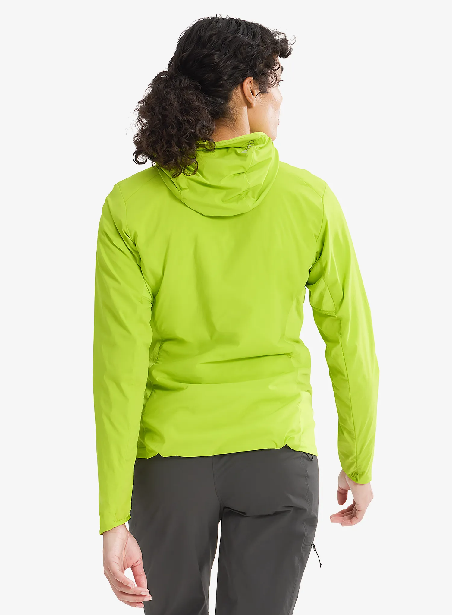 Куртка гібридна жіноча Arcteryx Atom SL Hoody - mantis