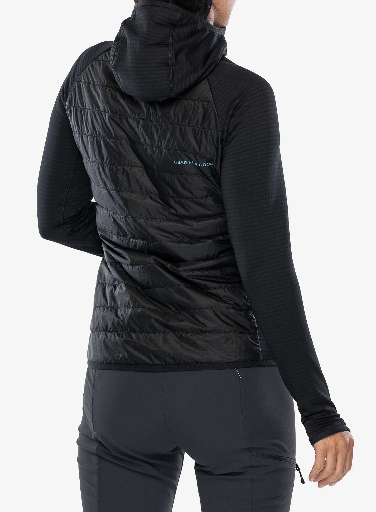 Куртка гібридна жіноча Cotopaxi Capa Hybrid Insulated Hooded Jacket - cotopaxi black