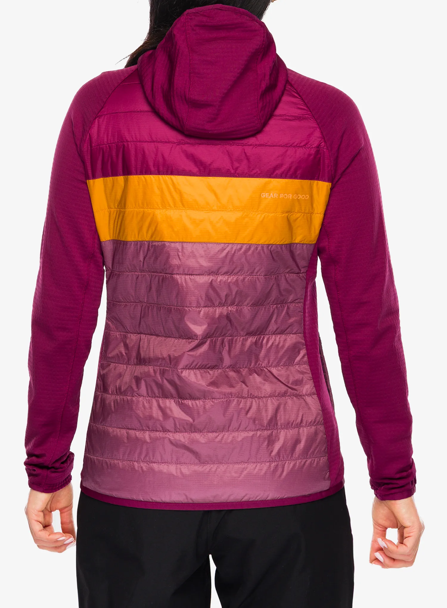 Куртка гібридна жіноча Cotopaxi Capa Hybrid Insulated Hooded Jacket - jam/fig