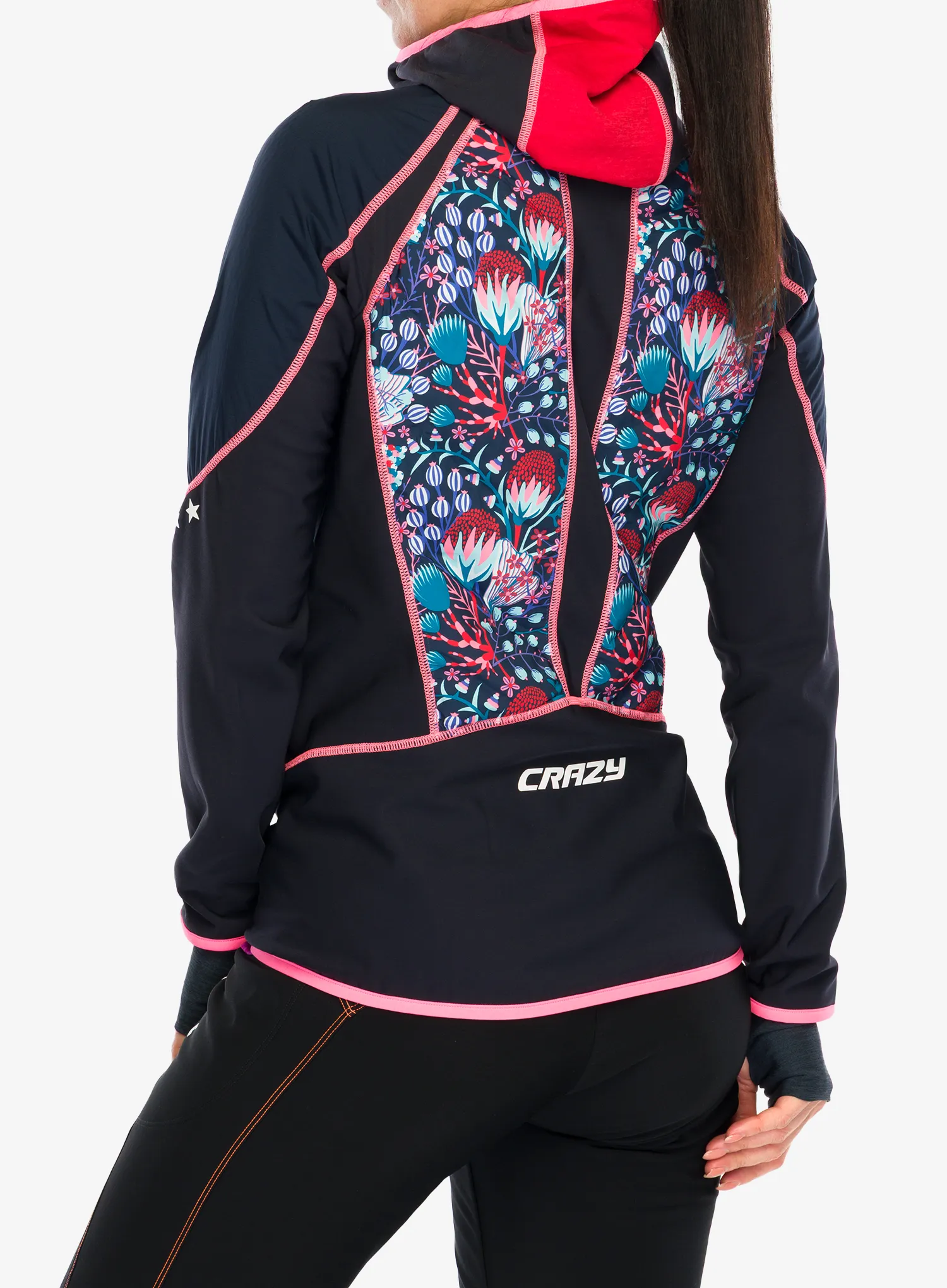 Куртка гібридна жіноча Crazy Jkt Channel - print leila blue