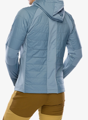 Куртка гібридна Smartwool Smartloft Hooded Jacket - pewter blue