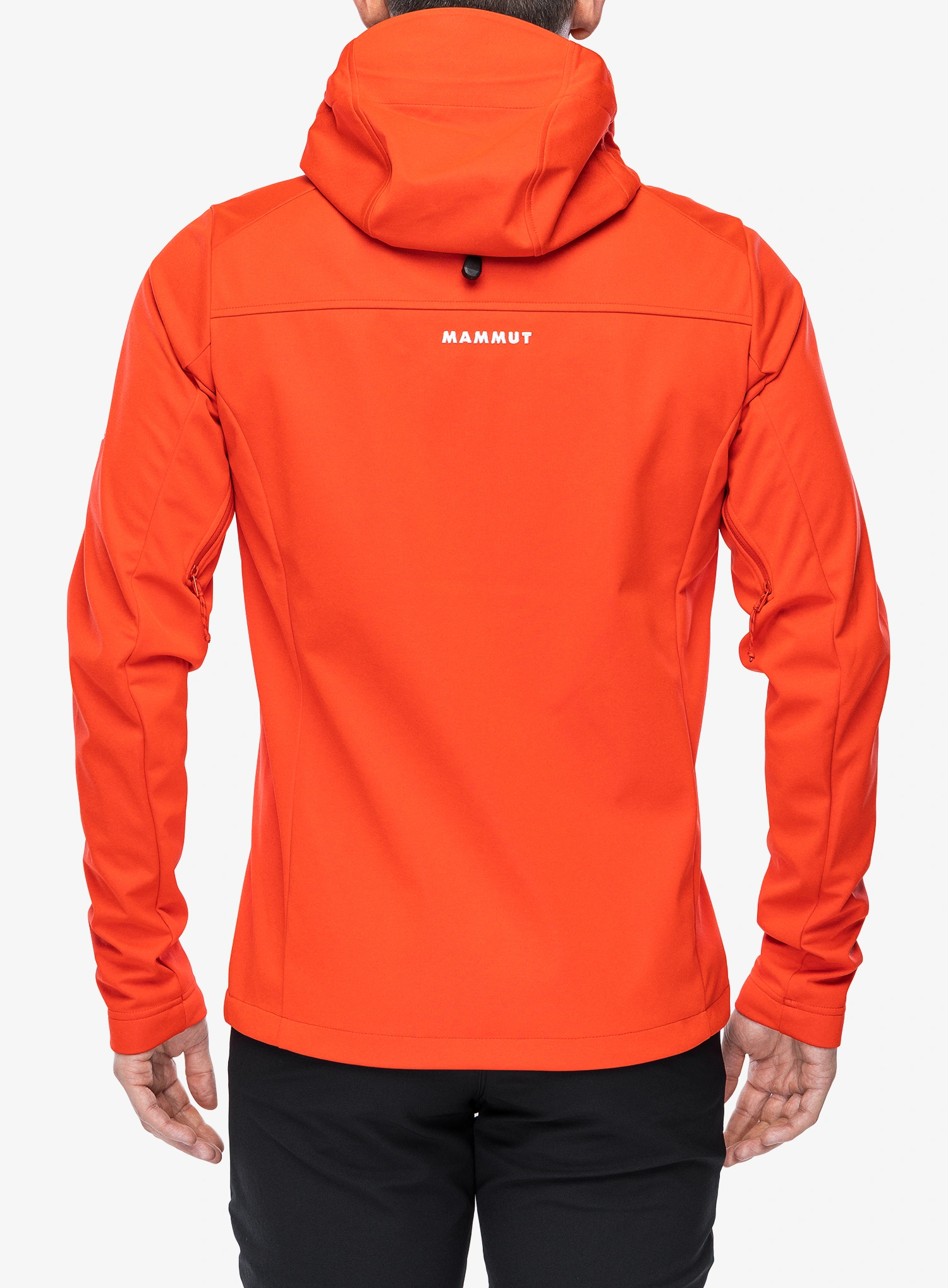 Куртка Mammut Ultimate VIII SO Hooded Jacket - mammut red/black