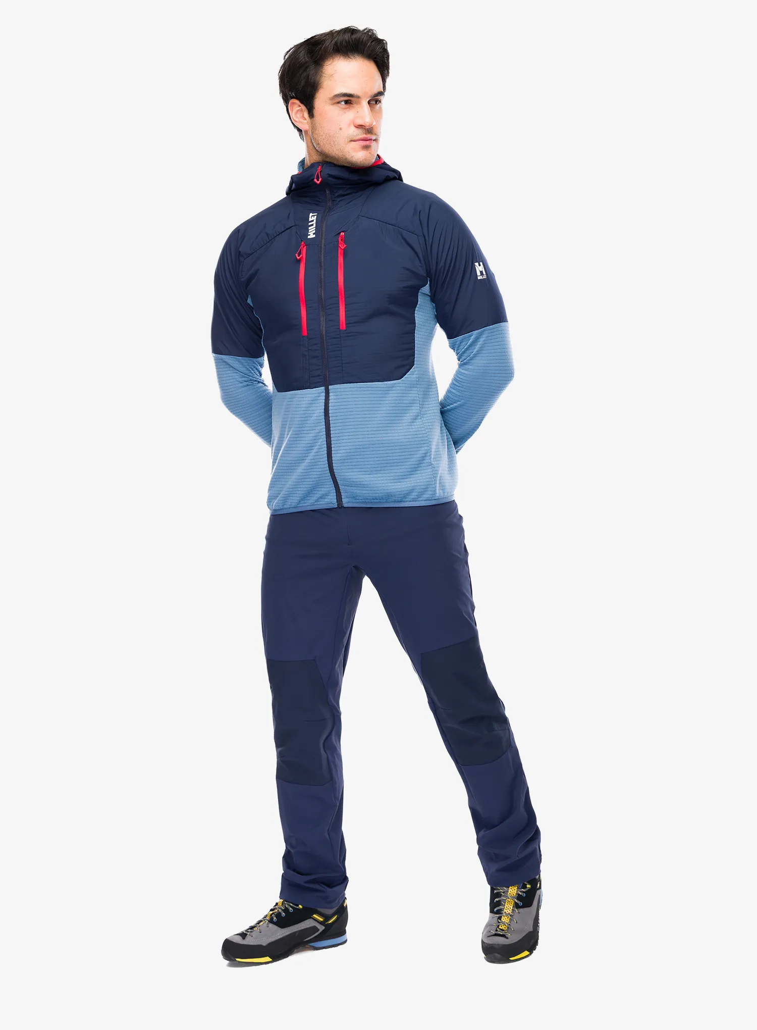 Куртка Millet Parmelan Hybrid Hoodie - coronet blue/saphir