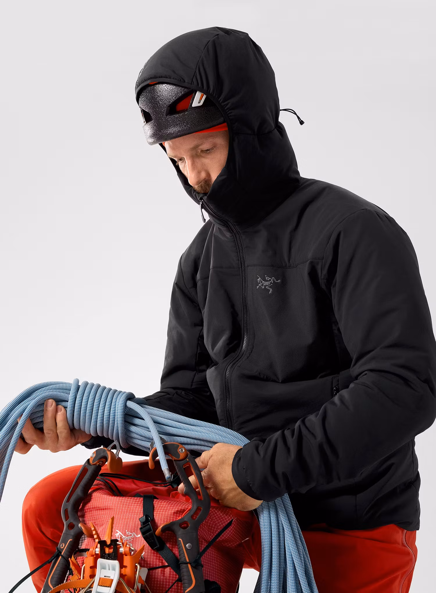 Куртка утеплена Arcteryx Proton Hoody - black