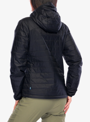 Куртка утеплена жіноча Fjallraven Expedition X-latt Hoodie - black