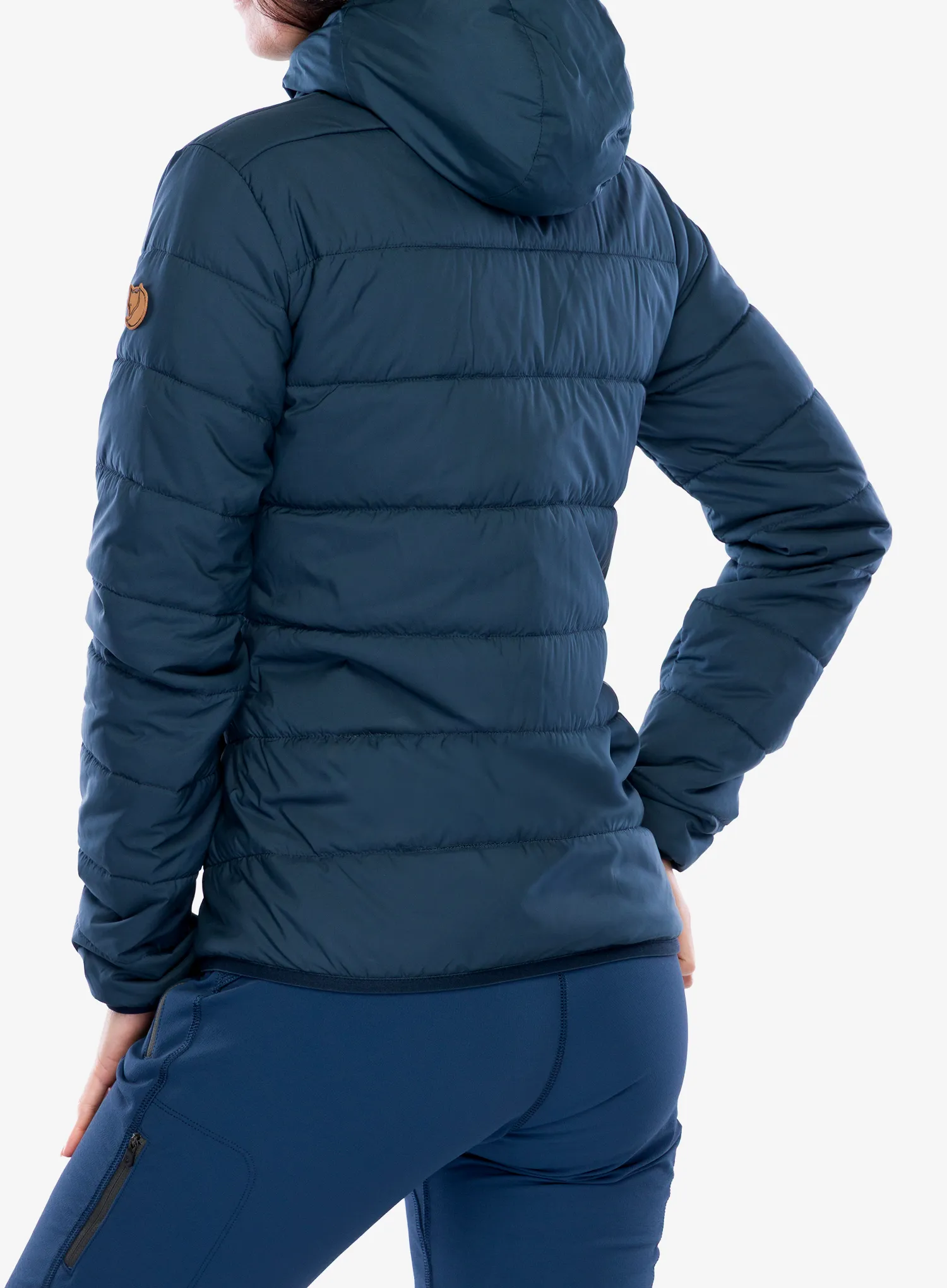 Куртка утеплена Fjallraven Keb Padded Hoodie - mountain blue