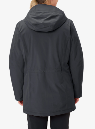 Плащ жіночий Vaude Rosemoor Padded Parka - phantom black