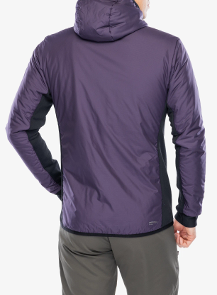 Куртка утеплена Mons Royale Arete Wool Insulation Hood - indigo/cedar