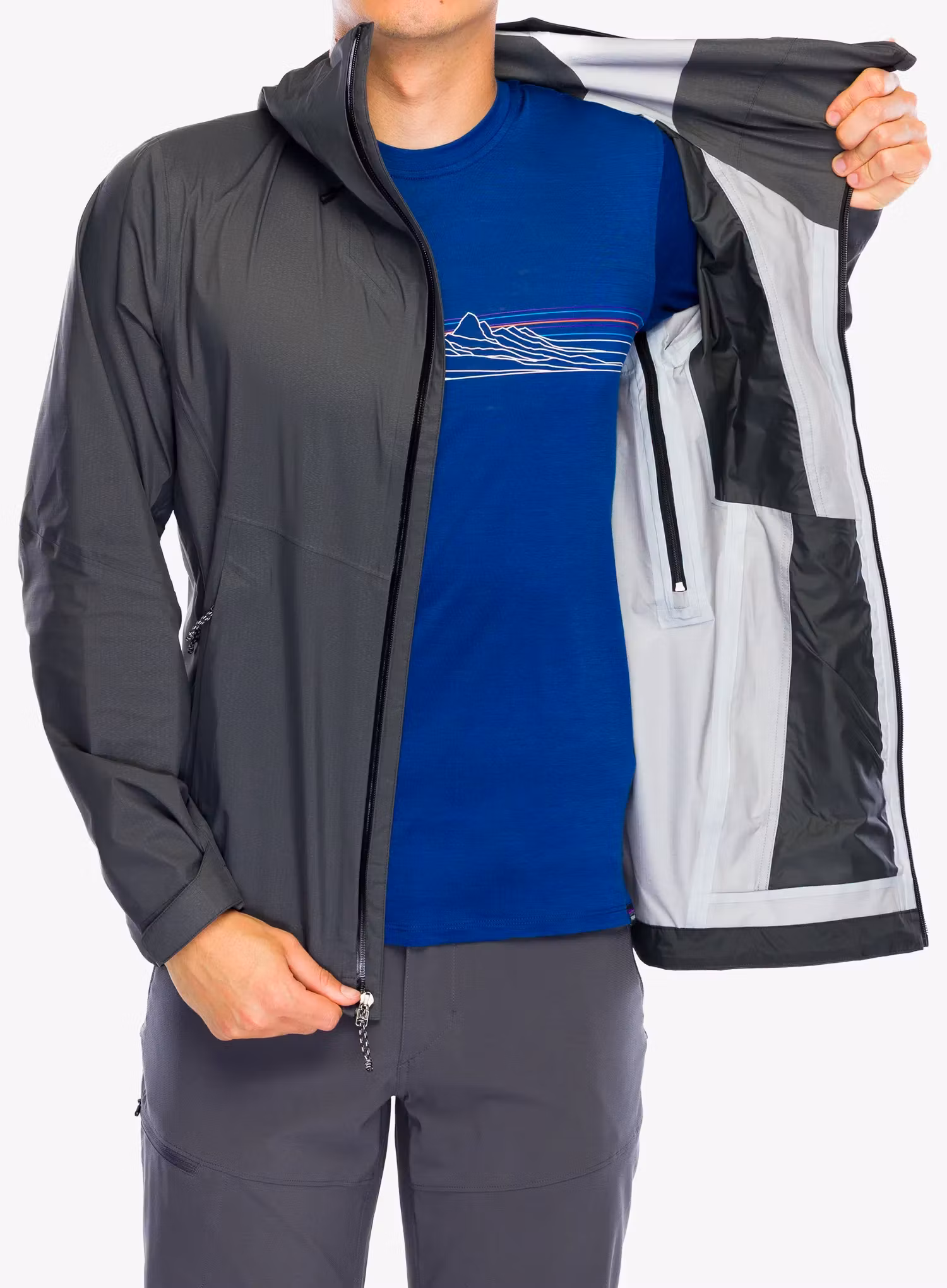 Куртка Patagonia Granite Crest Jacket - forge grey/black