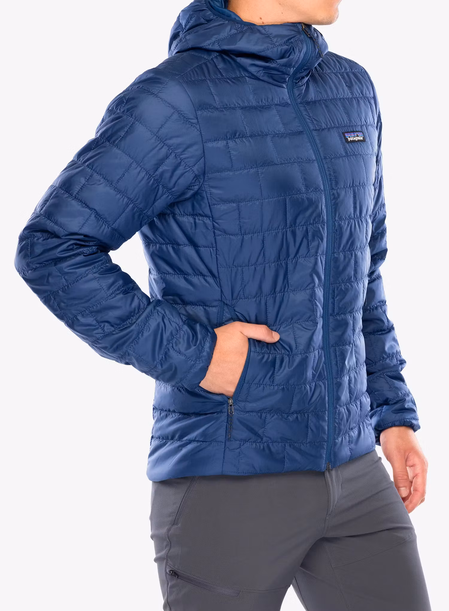 Куртка Patagonia Nano Puff Hoody - clement blue