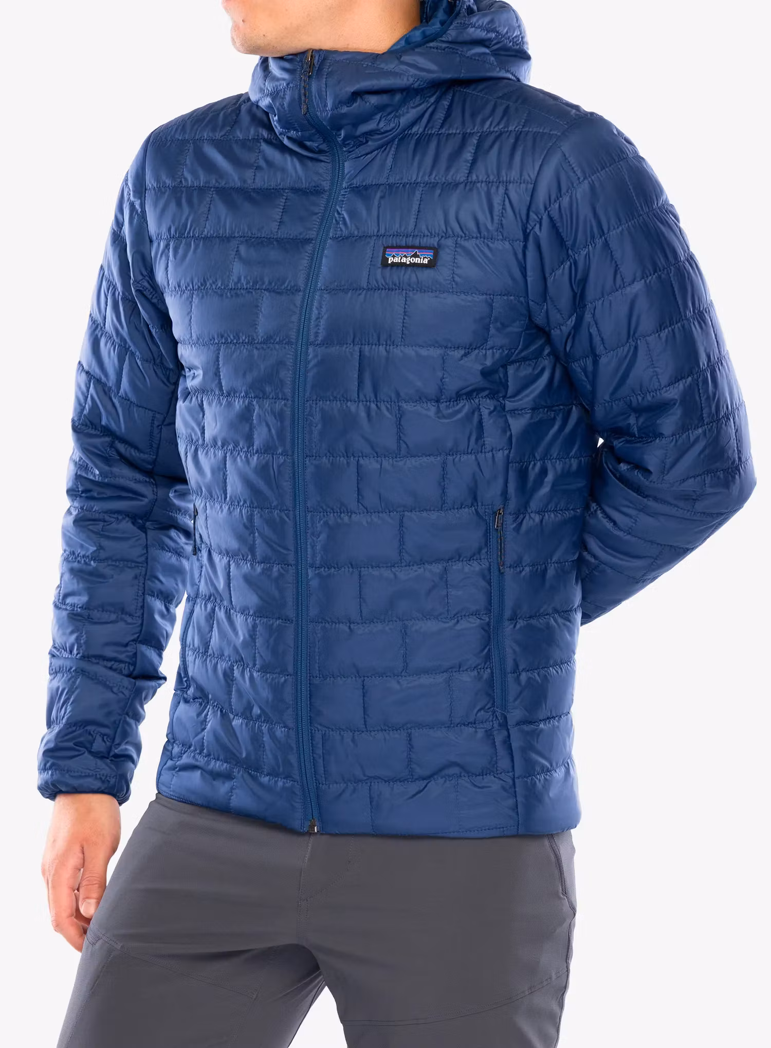 Куртка Patagonia Nano Puff Hoody - clement blue
