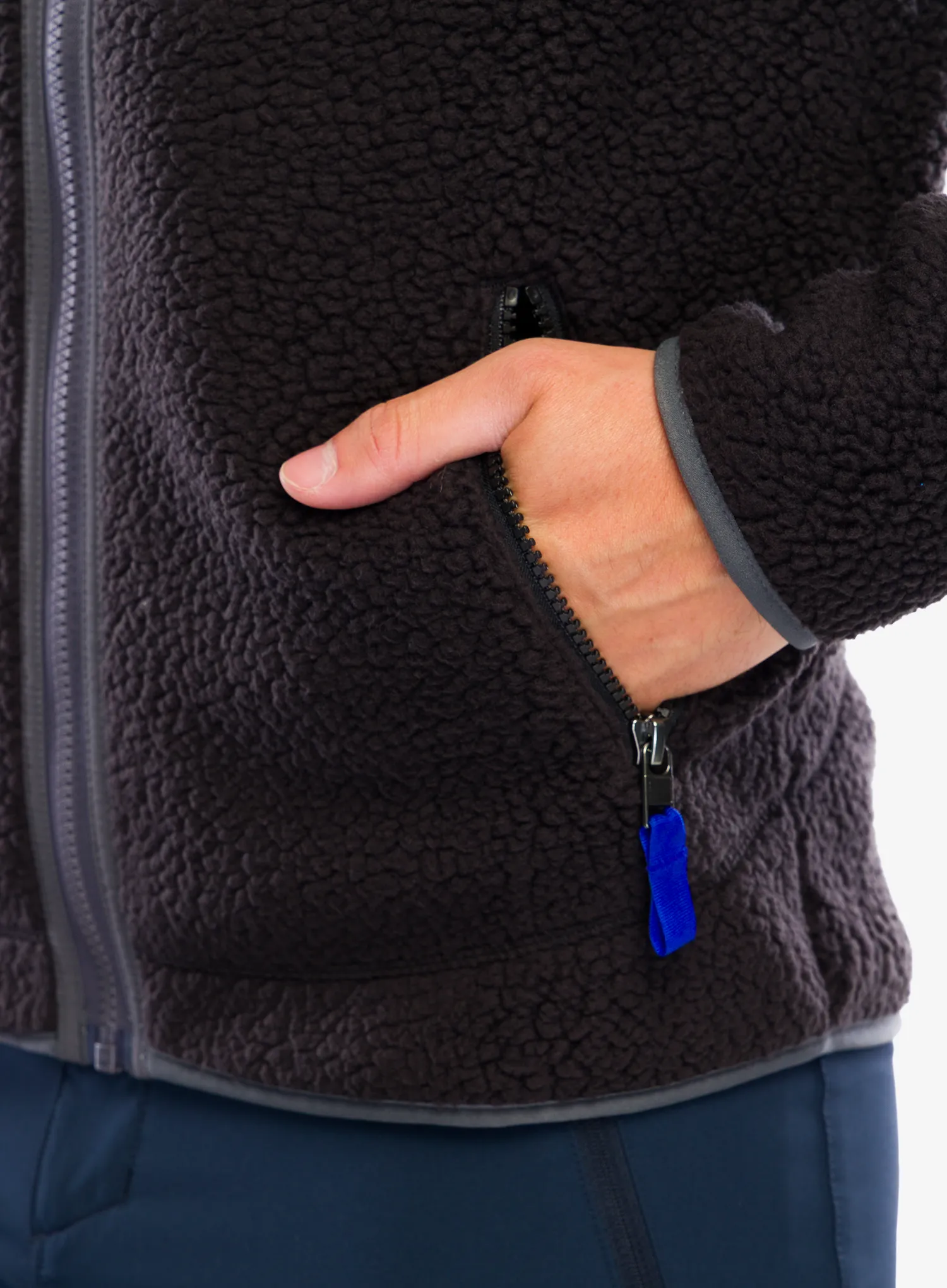 Куртка флісова Patagonia Retro Pile Jacket - black/forge grey