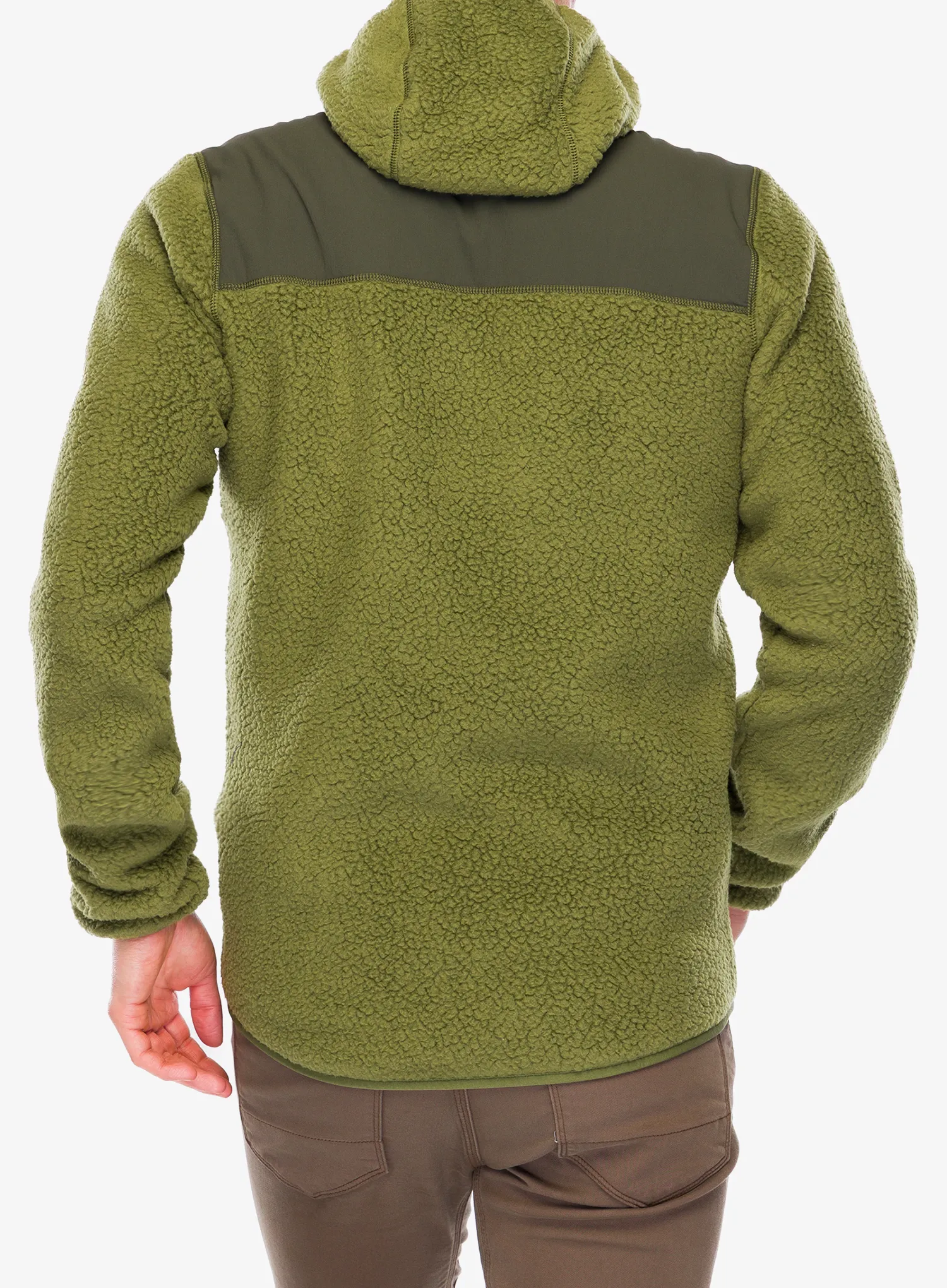 Куртка флісова Rab Outpost Hoody - chlorite green