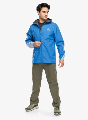 Куртка дощовик adidas TERREX Multi 2.5l Climaproof Rain Jacket - ray blue/glow blue