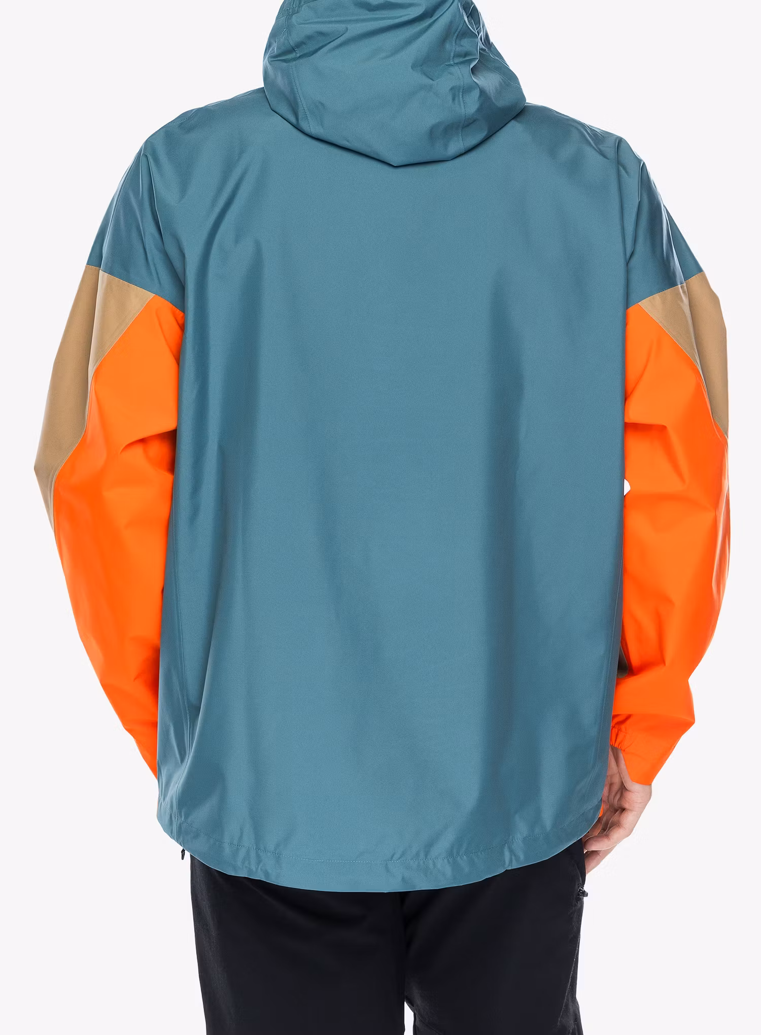 Куртка дощовик adidas TERREX Xploric 2.5L Climaproof Anorak - prel teal/cardbo/semi imp oran