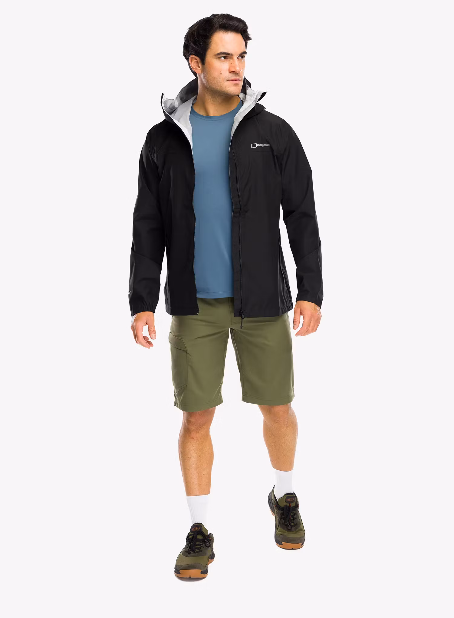 Куртка дощовик Berghaus Deluge Pro 3.0 Jkt - jet black