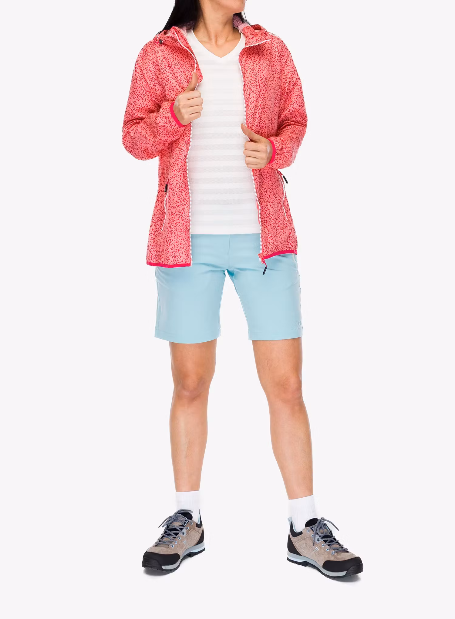 Куртка дощовик жіноча CMP Strayna Jacket - corallo