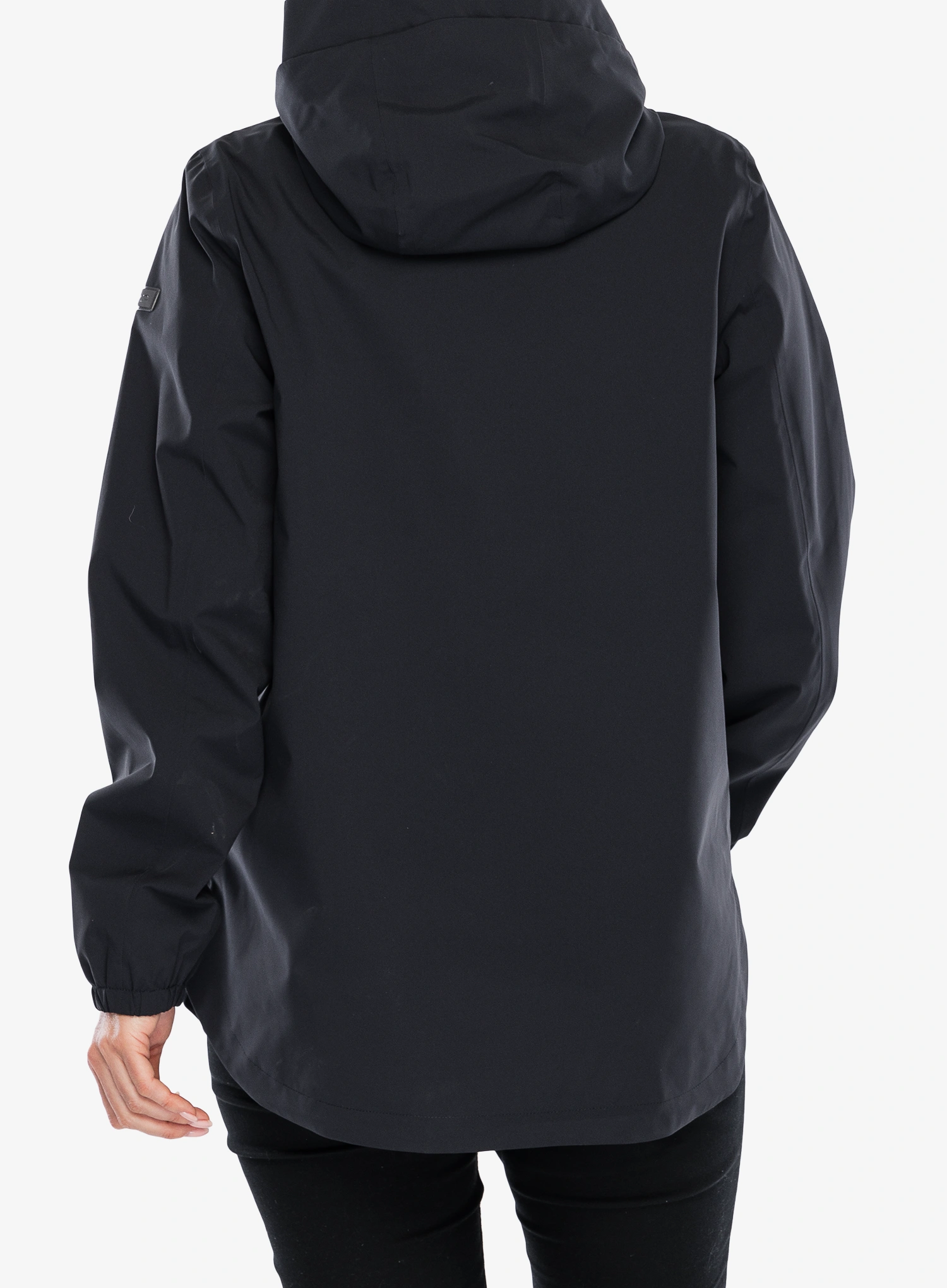 Куртка дощовик жіноча CMP Verge Jacket Fix Hood - antracite