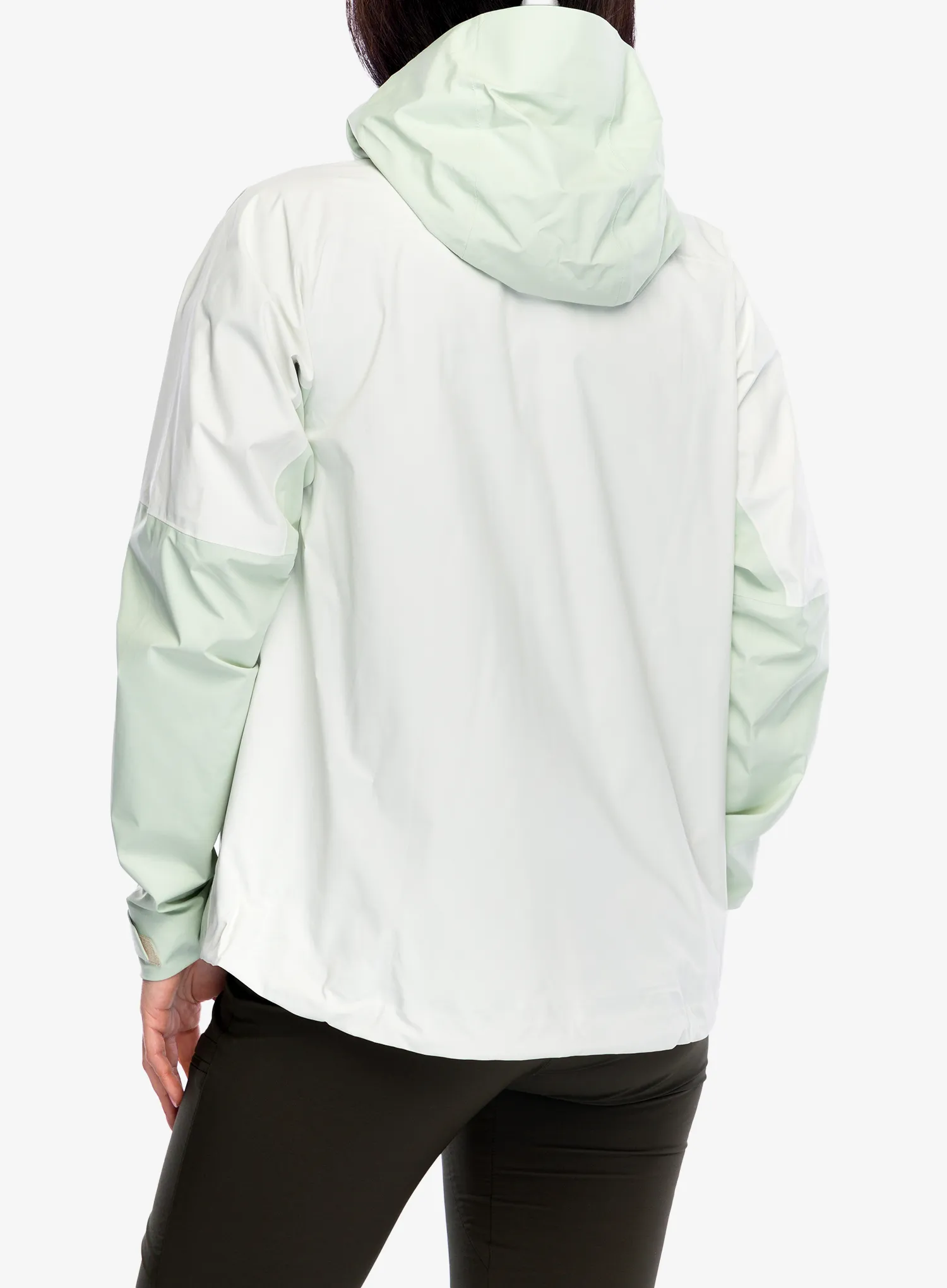 Куртка дощовик жіноча Salomon Outerpath 2.5L Jacket - sea foam/icicle