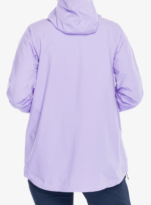 Куртка дощовик жіноча Salomon Outerpath Pro 2.5L Jkt - violet tulip