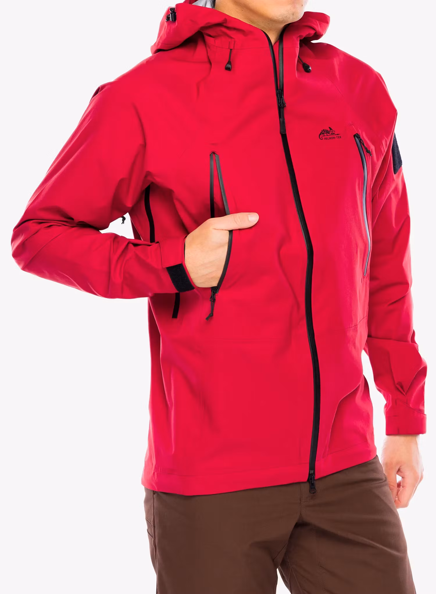 Куртка дощовик Helikon-Tex Squall Hardshell - crimson sky